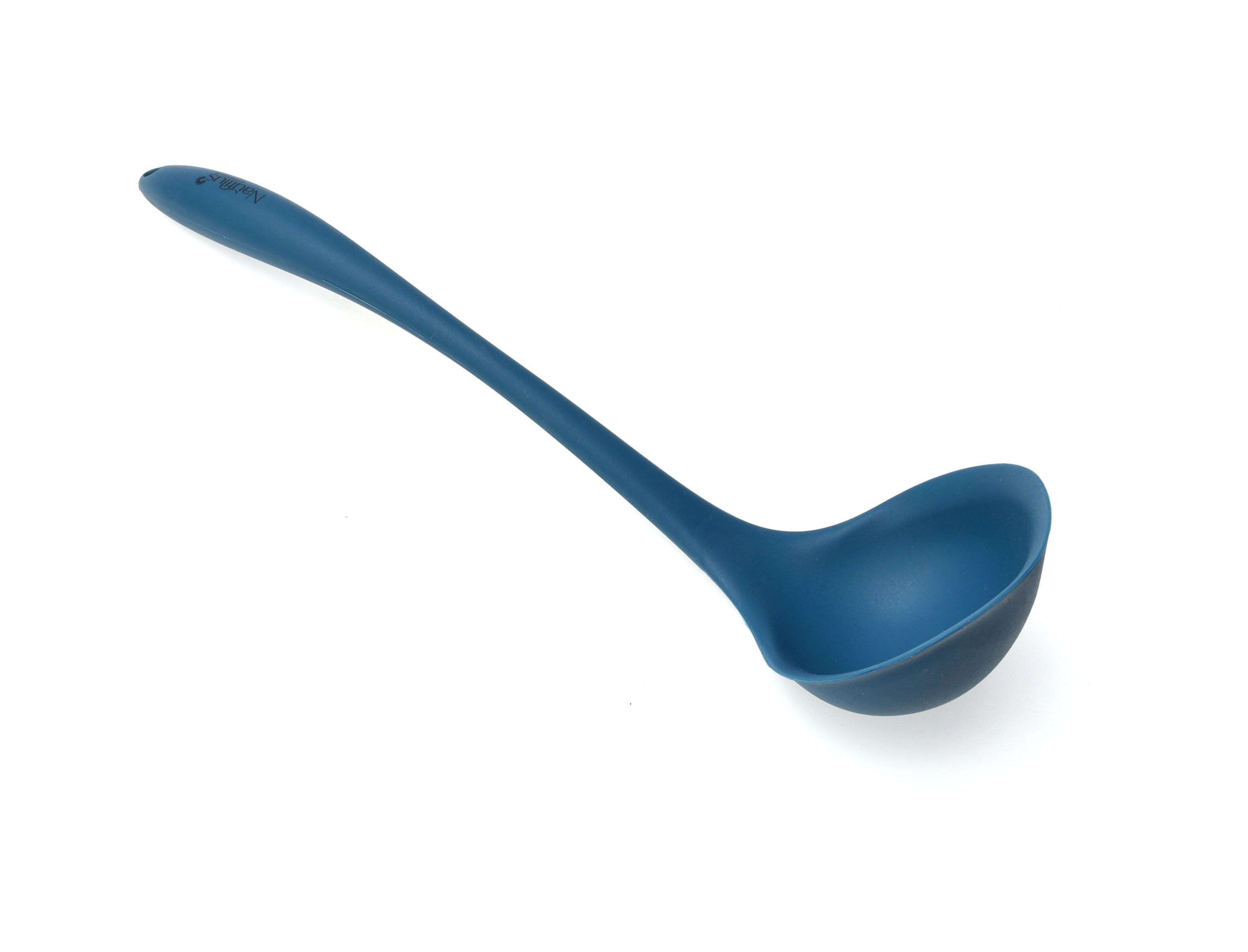 Silicone Solid Ladle Blue Color 34X8.5X8 Cm