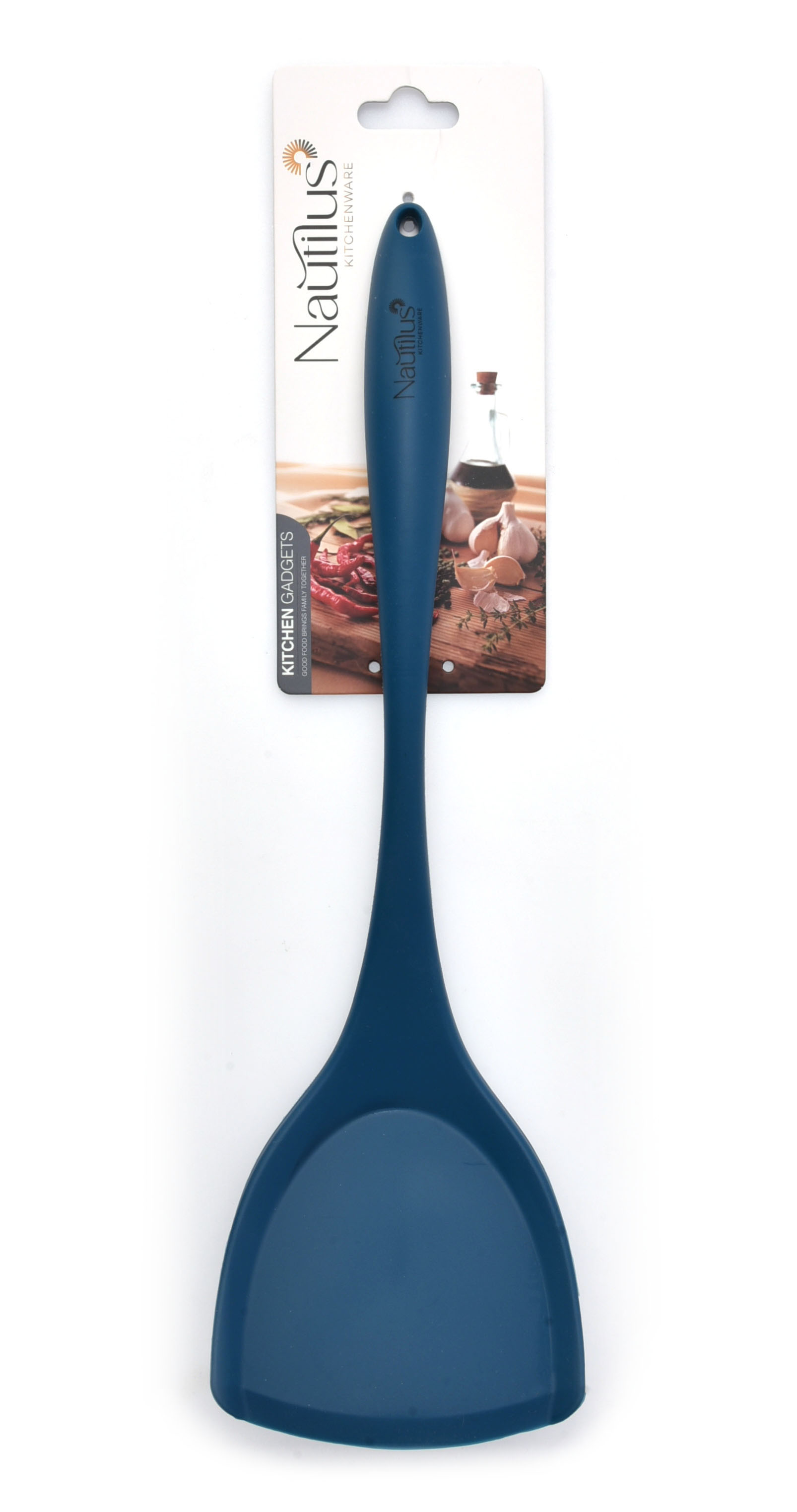 Silicone Solid Turner Blue Color 34.5X10X5.5 Cm