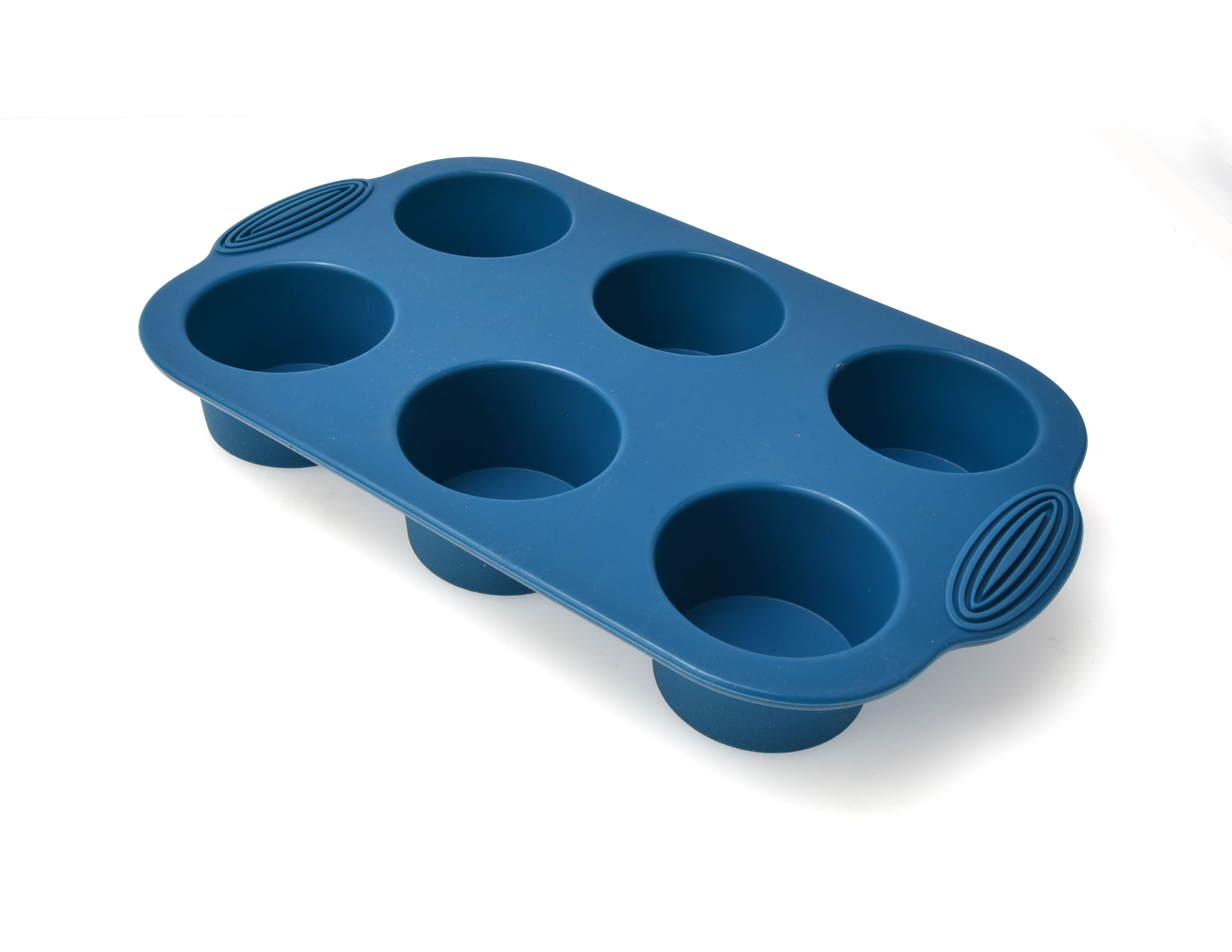 Silicone Muffin Baking Mould Blue Color 29.8X18X3.9 Cm