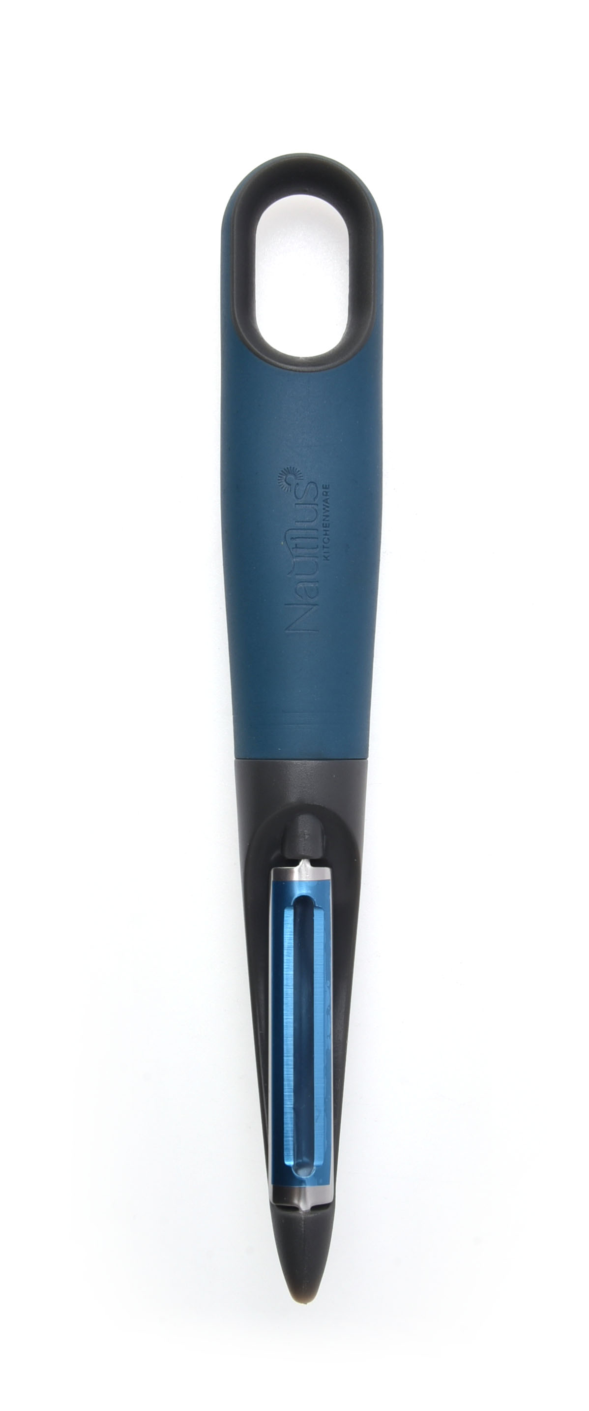 Soft Touch Handle Peeler Blue/Grey Color 20.4X3.3X2.8 Cm