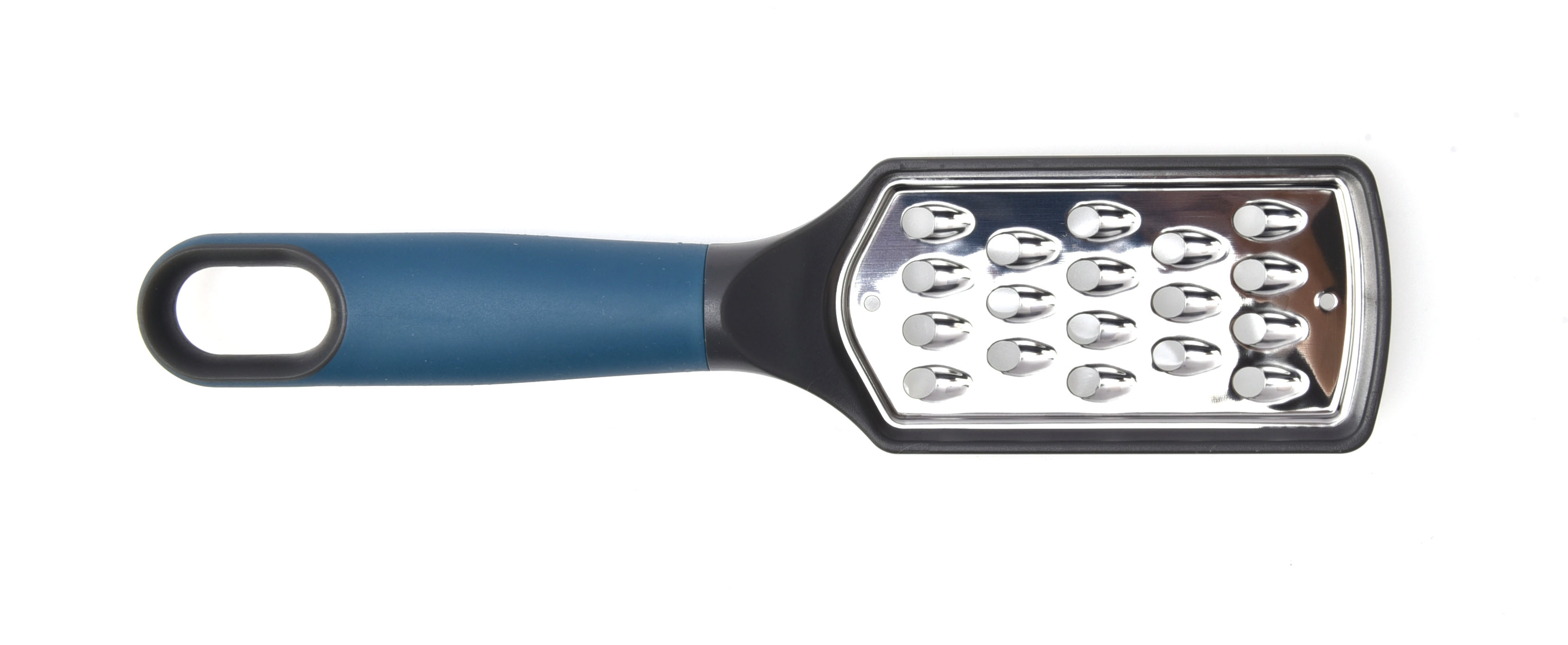 Soft Touch Handle Grater Blue/Grey Color 24.1X5.6X2.5 Cm