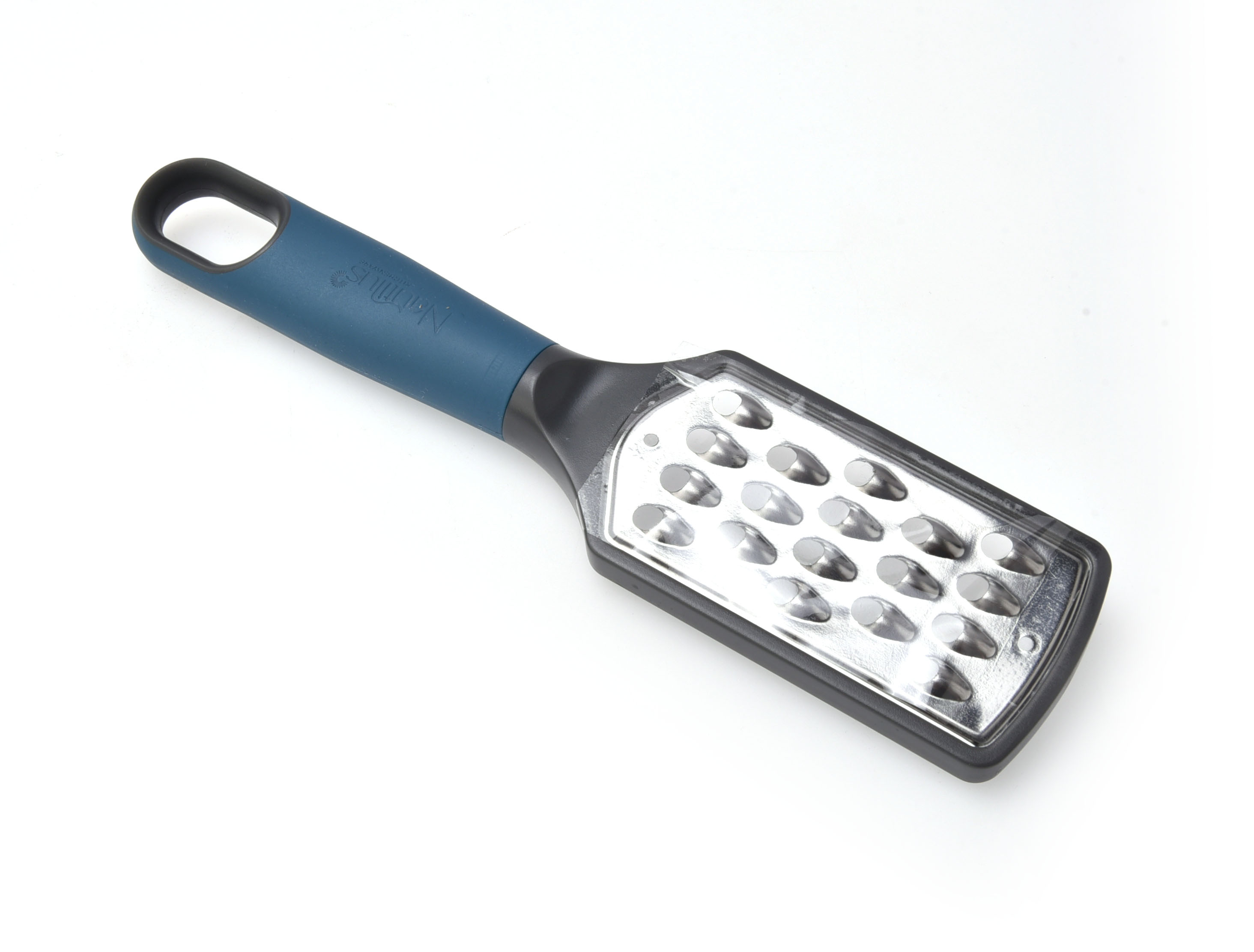 Soft Touch Handle Grater Blue/Grey Color 24.1X5.6X2.5 Cm