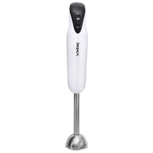 Impex HB 3201 200 Watts Hand Blender Mixer with 2 Speed Controls / White