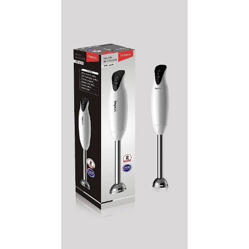 Impex HB 3201 200 Watts Hand Blender Mixer with 2 Speed Controls / White