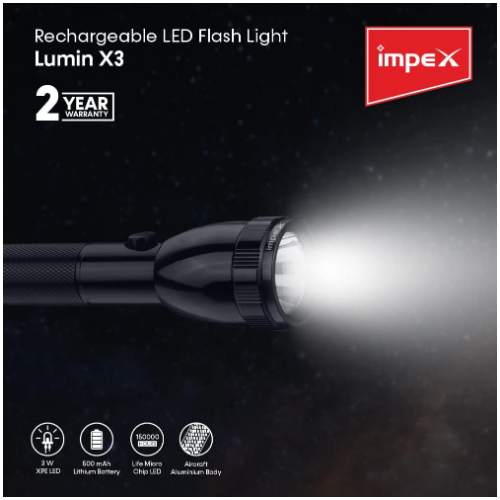 Impex Lumin X3 LED Flash Light