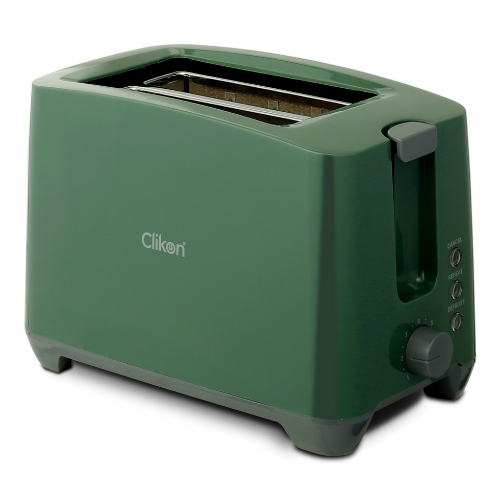 Clikon - 2 Slice 7 Variable Browning Shades Toaster, 2 Extra Wide Bread Slots,