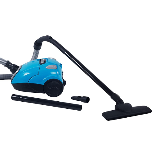 Clikon Vacuum Cleaner with High Power Motor, Washable Cloth Bag, Auto Rewinding
