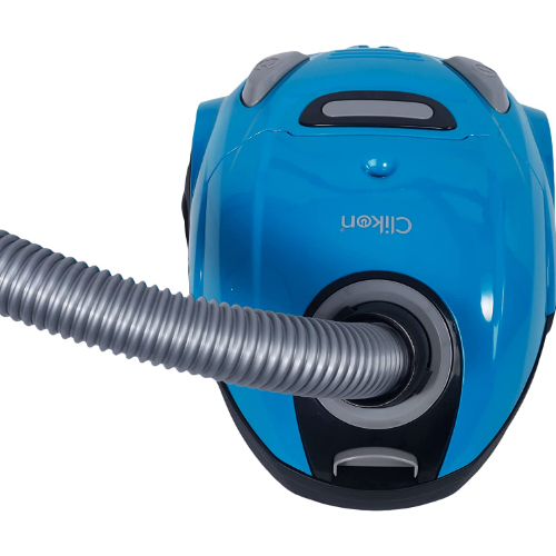 Clikon Vacuum Cleaner with High Power Motor, Washable Cloth Bag, Auto Rewinding