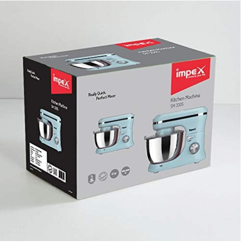 Impex 6-Speed Stand Mixer 400W With Stainless Steel Bowl SM 3305