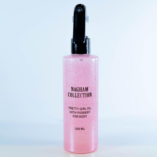 Pretty girl oil with pigment for body ,Smells of coco vanilla 200ml