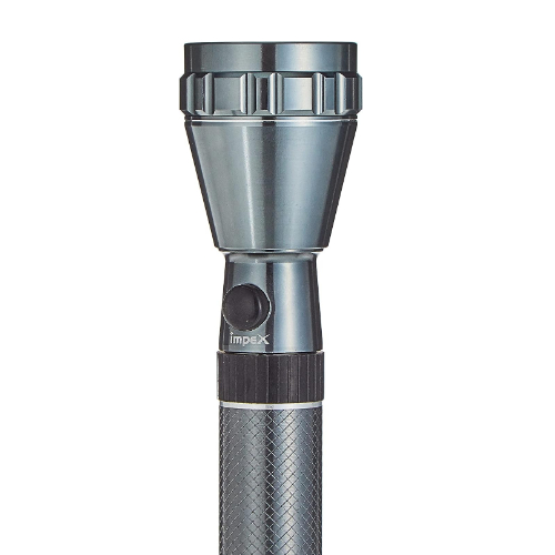 Impex CB 2222 Rechargeable LED Flashlight 2 Pcs Combo