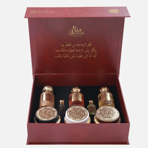 Gift Box 8 PCS  ‘’ JANNAH PERFUMES AND OUD’’