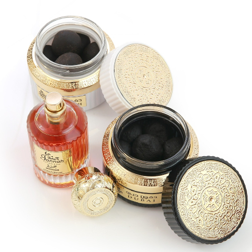 GIFT BOX 3 ITEMS ‘’JANNAH  PERFUMES And OUD’’