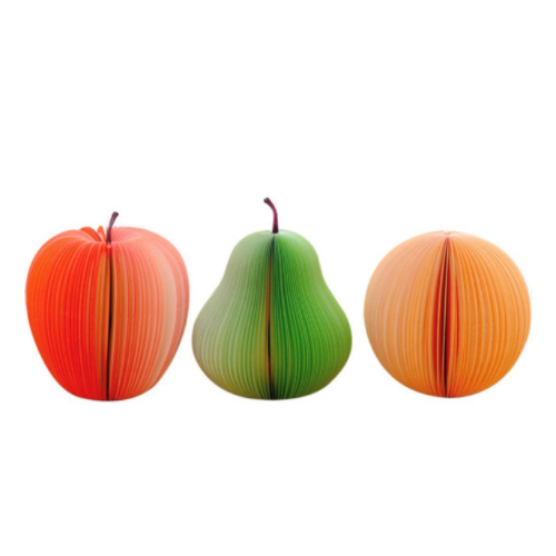 150 Sheets Creative Stationery Fruit Shape Note Paper Memo Pad (Apple)
