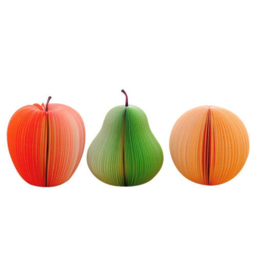 150 Sheets Creative Stationery Fruit Shape Note Paper Memo Pad (Peach)