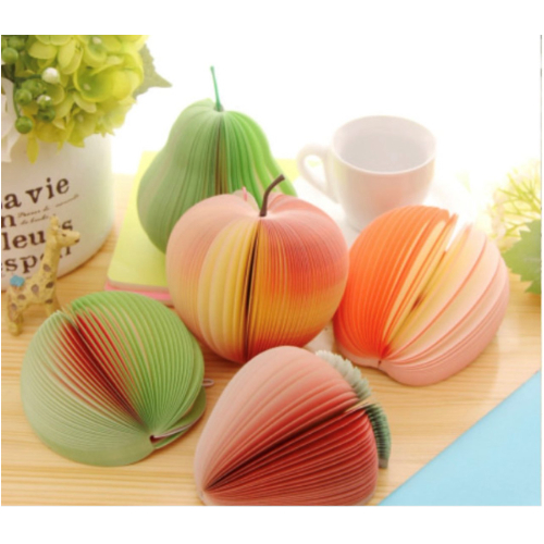 150 Sheets Creative Stationery Fruit Shape Note Paper Memo Pad (Strawberry)