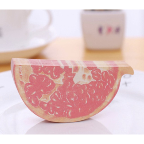 150 Sheets Creative Stationery Fruit Shape Note Paper Memo Pad (Pomegranate)