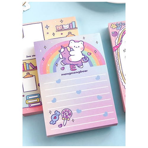 New cute Kawaii Memo Pad 100 sheets Design B