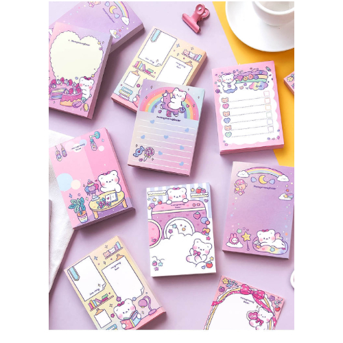 New cute Kawaii memo pad 100 sheets Design G
