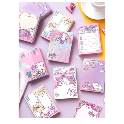 New cute Kawaii memo pad 100 sheets Design H