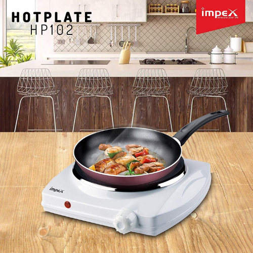 Impex HP 102 1500W Electric Hot Single Plate Cooking plate Thermostat