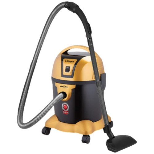 Clikon 2000W Wet And Dry, 5L Cloth Bag, Self Ventilated Vcuum Cleaner