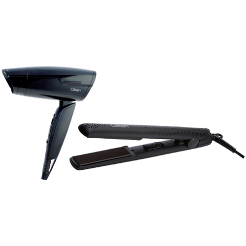 Clikon - Traveller PacK Hair Dryer + Hair Straightener with 2 Speed Setting