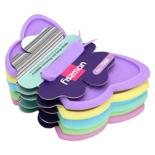 Fissman 2-Piece Butterfly Pot Holder Magnet Set Pink