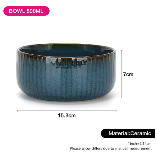Fissman Bowl Azur 15.3x7cm/800ml (Ceramic)
