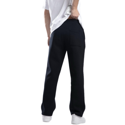 IAM Sweatpants full length, daily wear casual, Black 