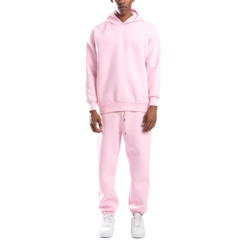 IAM Hoodie full set , hoodie and jogging trousers , relaxed fit, Pale Pink 