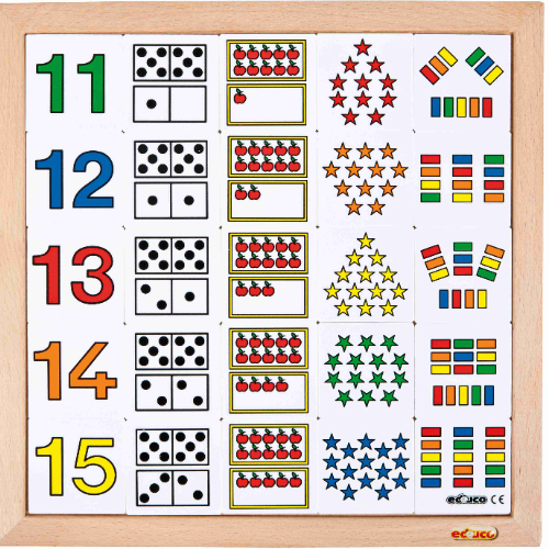 Educo Counting Diagram 10 - 20 Set of 2