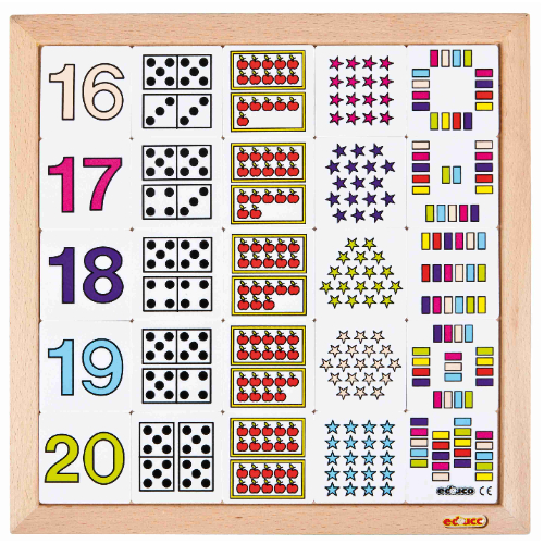 Educo Counting Diagram 10 - 20 Set of 2