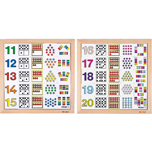 Educo Counting Diagram 10 - 20 Set of 2
