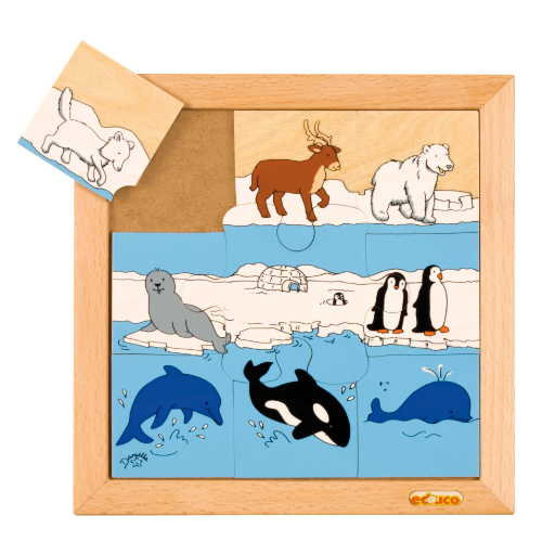 Educo Animal Puzzle Set of 4