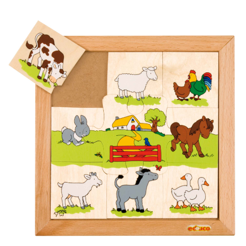 Educo Animal Puzzle Set of 4