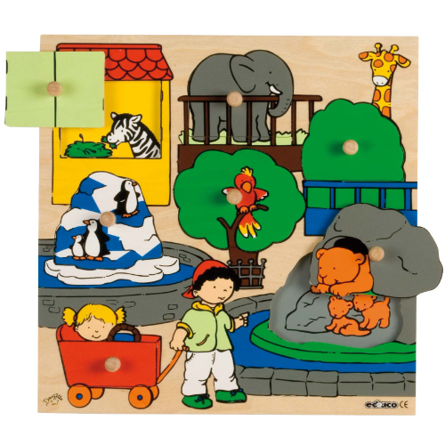 Educo Hidden surprise Puzzle ZOO