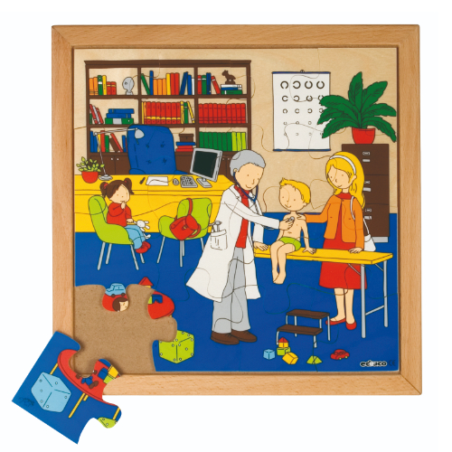 Educo Health Puzzle Set of 4