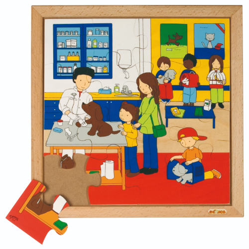 Educo Health Puzzle Set of 4