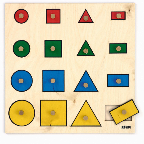 Educo Geometric Shape Board