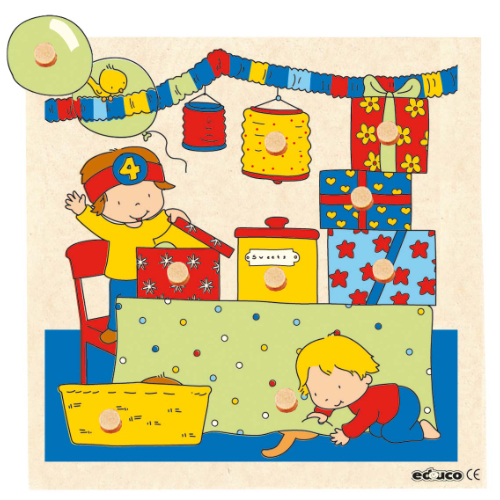 Educo Hidden Surprise Puzzle Living Room