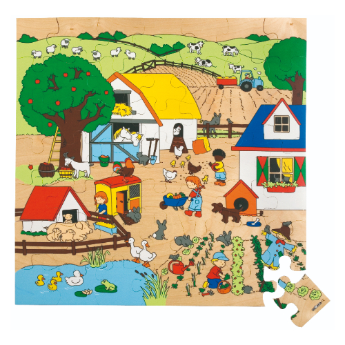 Educo Floor Puzzle Farm