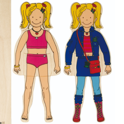 Educo Getting Dressed Puzzle - Girl