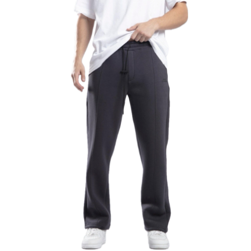 IAM Sweatpants full length, daily wear casual, Dark Grey 
