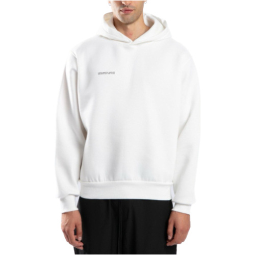 IAM Plain hoodies ,  side pockets at the hip , long sleeves, White