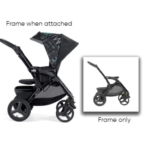 CAM Telaio Dinamico Up Stroller Frame, Black
