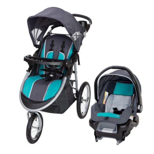 Babytrend Pathway 35 Jogger Travel System Optic Teal
