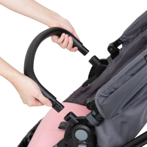 Babytrend Sonar Switch Modular Travel System Desert Pink