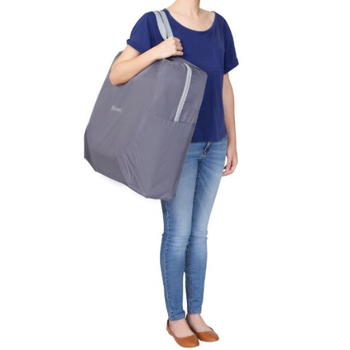 Babytrend Quick-Fold 2-In-1 Rocking Bassinet- Shadow Stone Gray