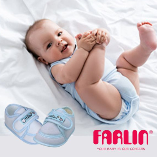 Farlin Baby Booties 1pair, Assorted